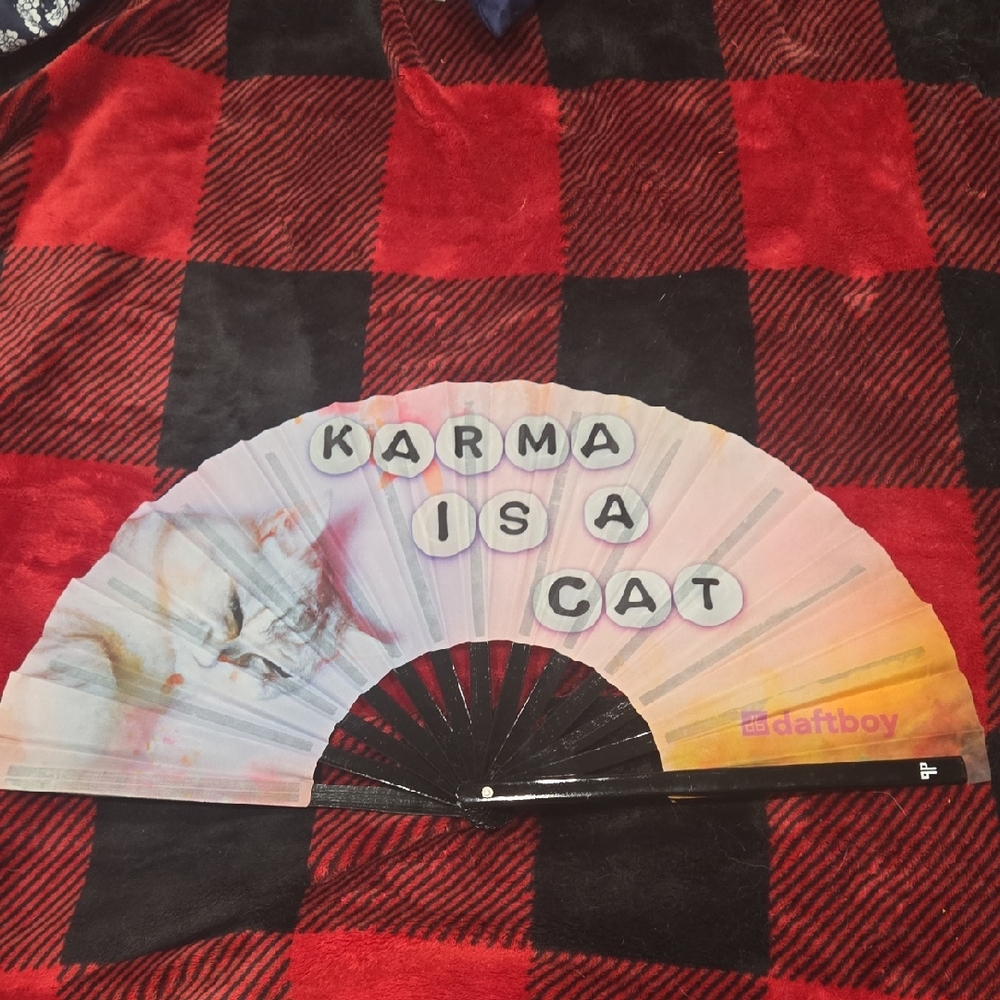 Karma Is a Cat Jumbo Fan